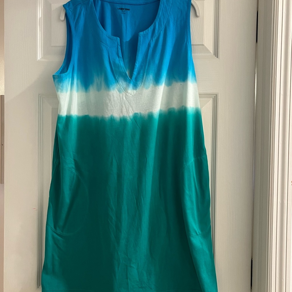 Lands End Swim Coverup  XL Petite